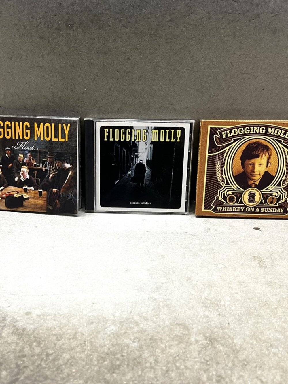 Flogging Molly 3-CD/DVD Bundle: Float, Drunken Lullabies, Whiskey on a Sunday
